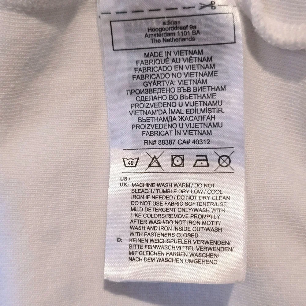 adidas Adicross 1/4 Zip Golf Hoodie Mens XL White Black Pullover RN88387 CA40312